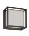 CHAMONIX * PLAFÓN/APLIQUE EXTERIOR GRIS OSCURO LED IP65 - 9W - 3000K